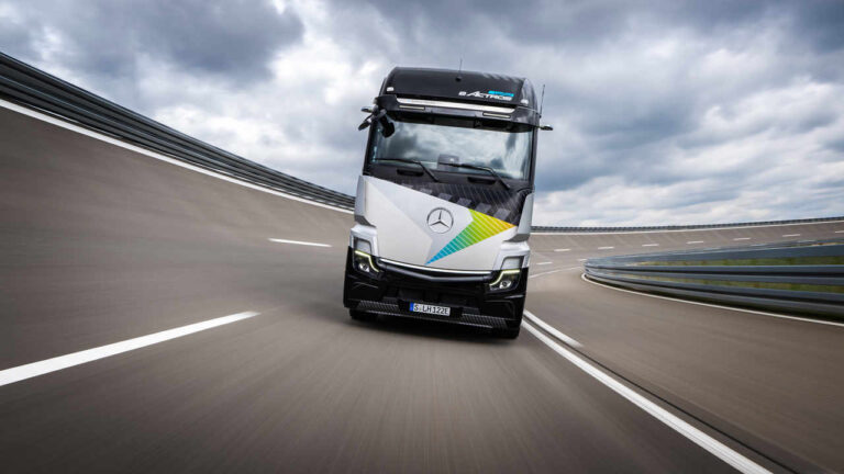 Tesla Semi rakibi, Mercedes eActros 600 tanıtıldı