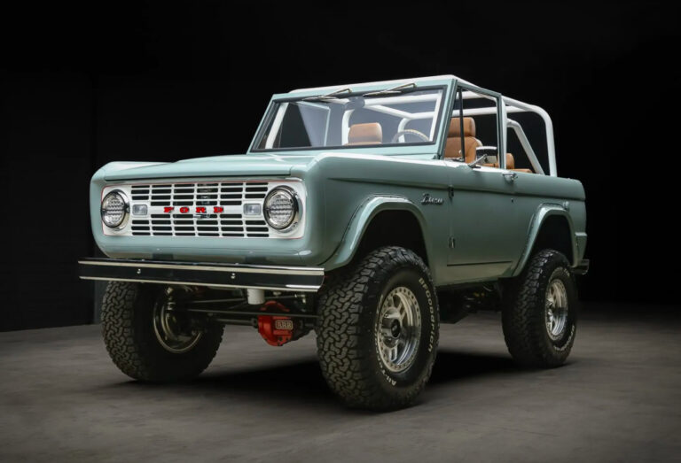 Antika Ford Bronco elektrikli bir canavar oldu!