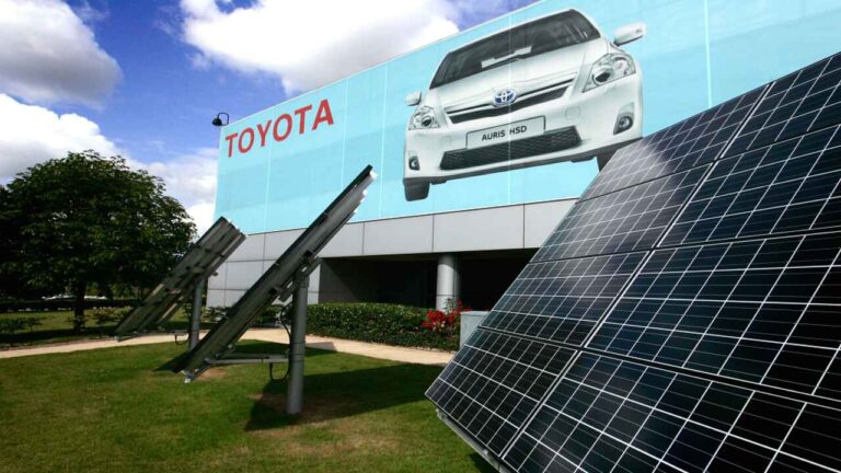 Toyota yeşil enerji adımıyla dikkat çekti