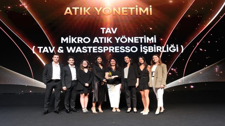 TAV, Mikro Atık Yönetimi Projesi ile atık yönetimi ödülünü aldı!