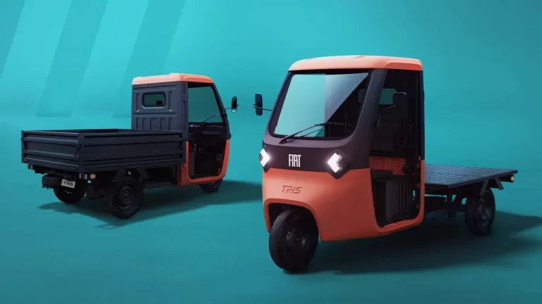 Fiat, üç tekerlekli elektrikli mini kamyonetini duyurdu!