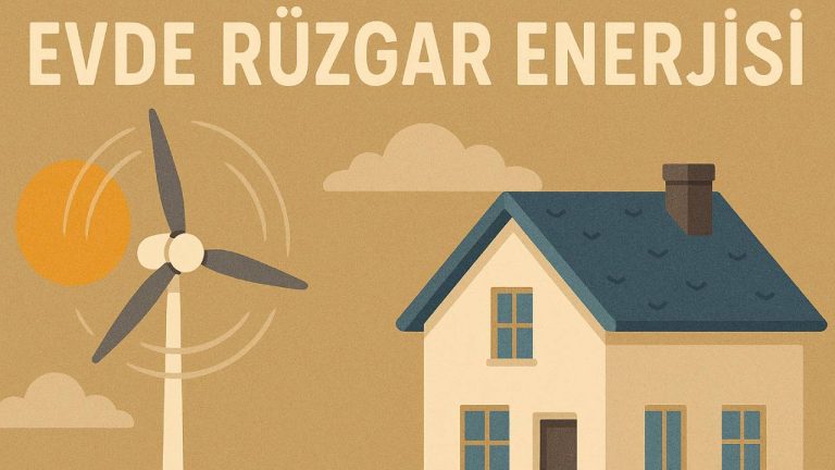 Rüzgar türbini evde kullanılır mı? (Küçük ölçekli sistem rehberi)
