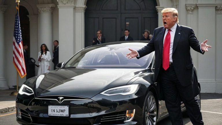 Trump elektrikli araç sektörünü de vurdu