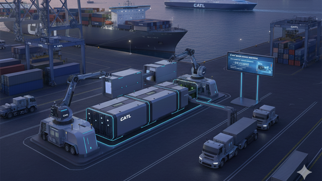 CATL gemi bataryaları