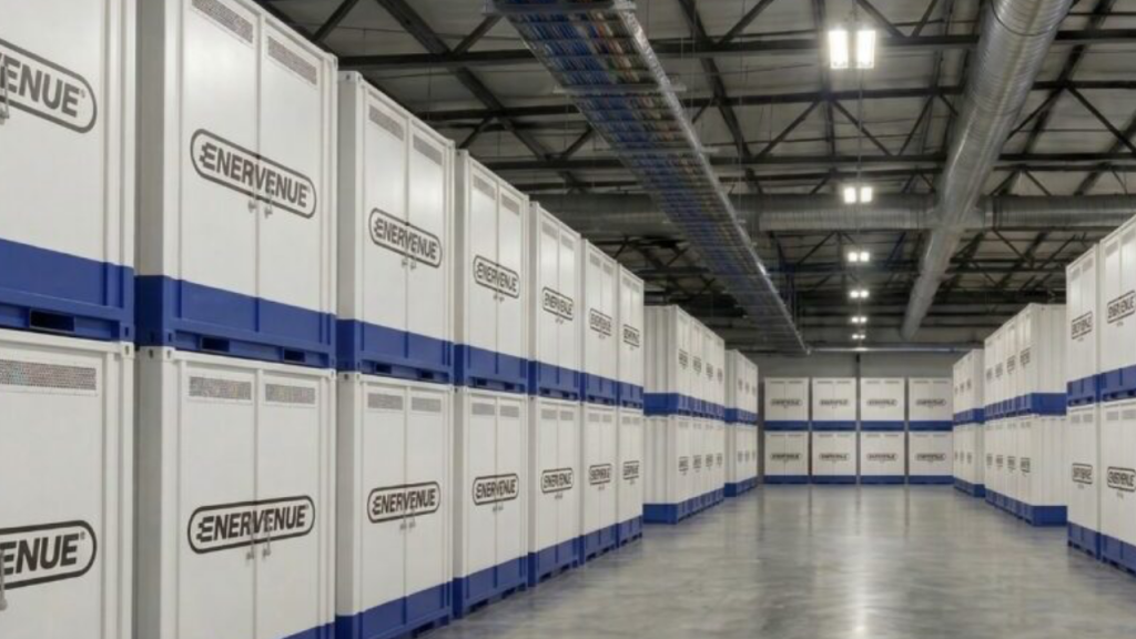 Enervenue Metal-Hidrojen Pil Depolama