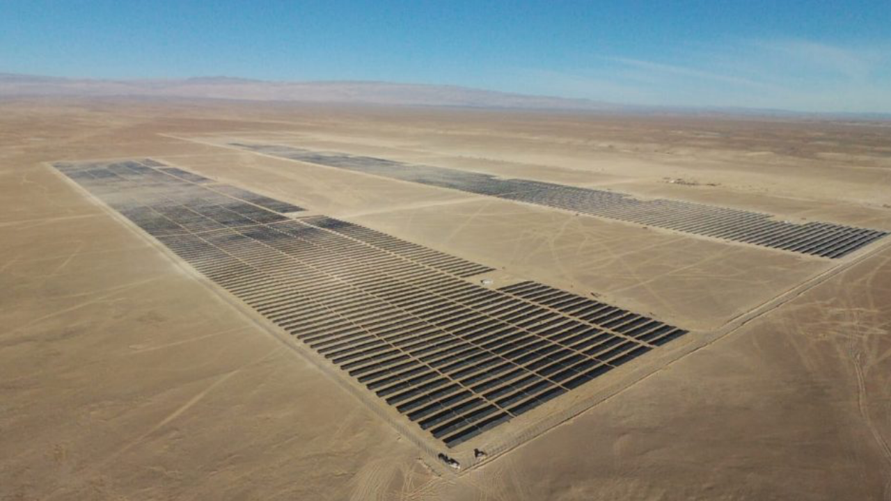Şili güneş enerjisi projesi