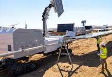 Güneş Paneli Robotu Maximo 100 MW Kapasiteye Ulaştı Güneş paneli robotu