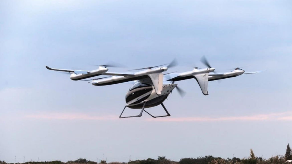 Dev dron ile çay teslimatı