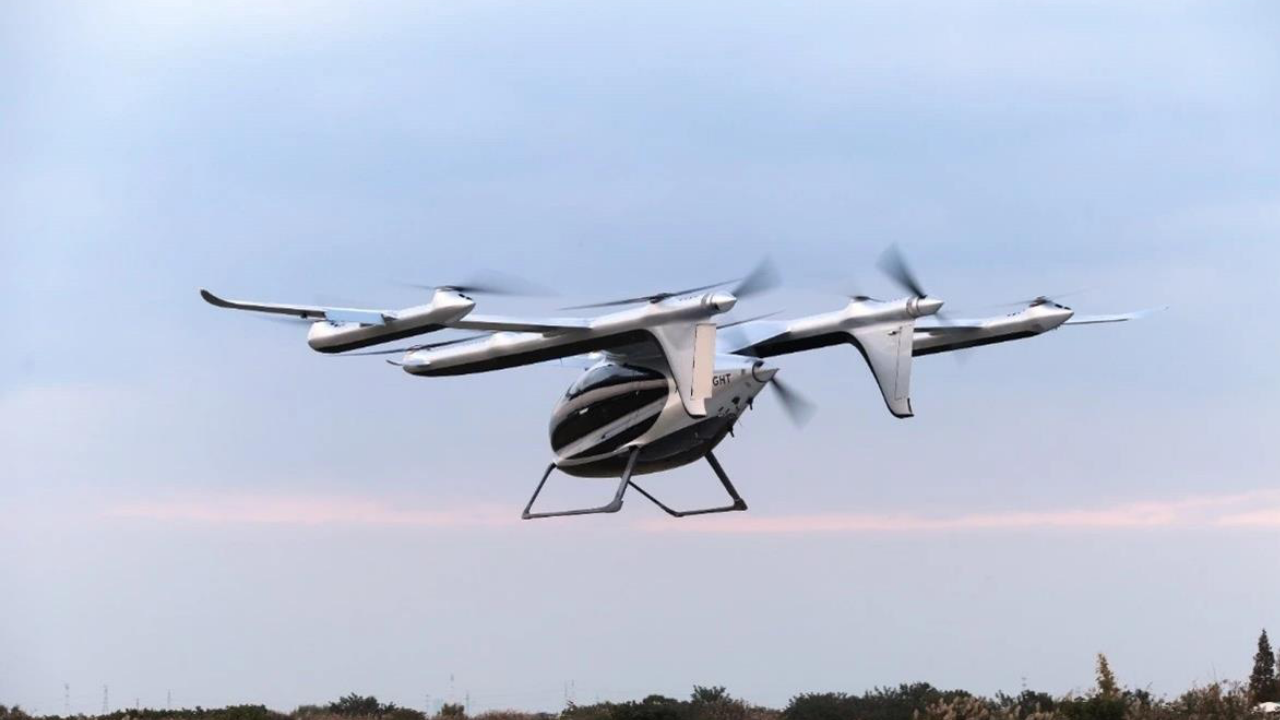 Dev dron ile çay teslimatı