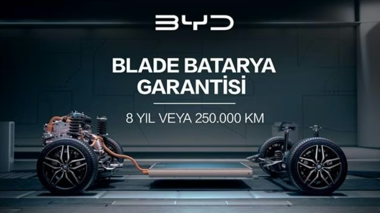 BYD batarya garantisi