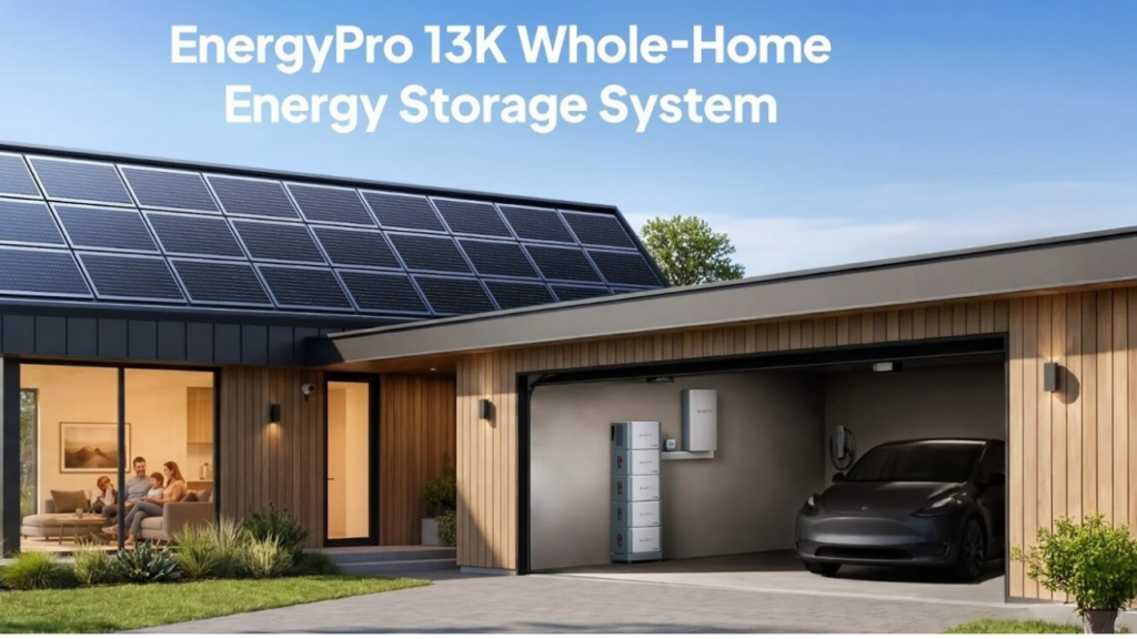 Bluetti EnergyPro 13K sistemi