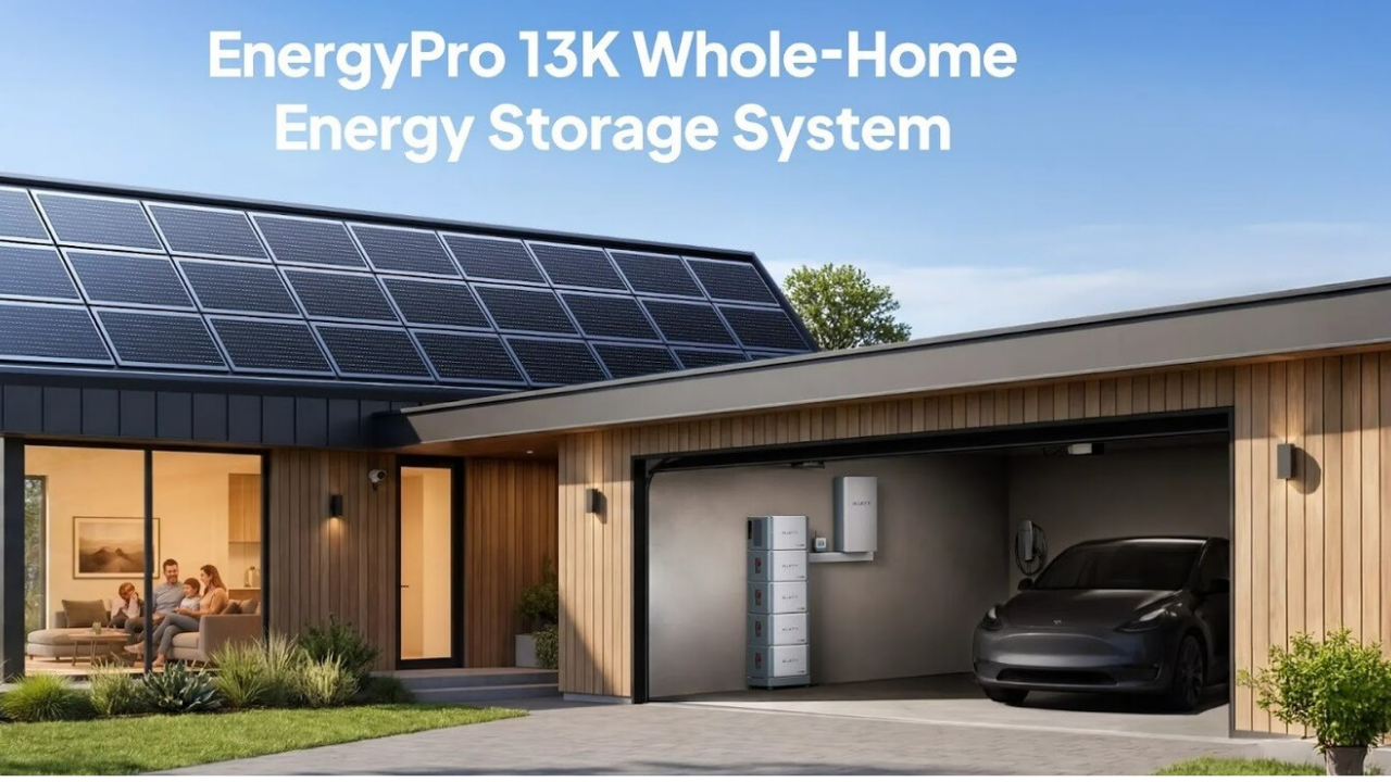 Bluetti EnergyPro 13K sistemi