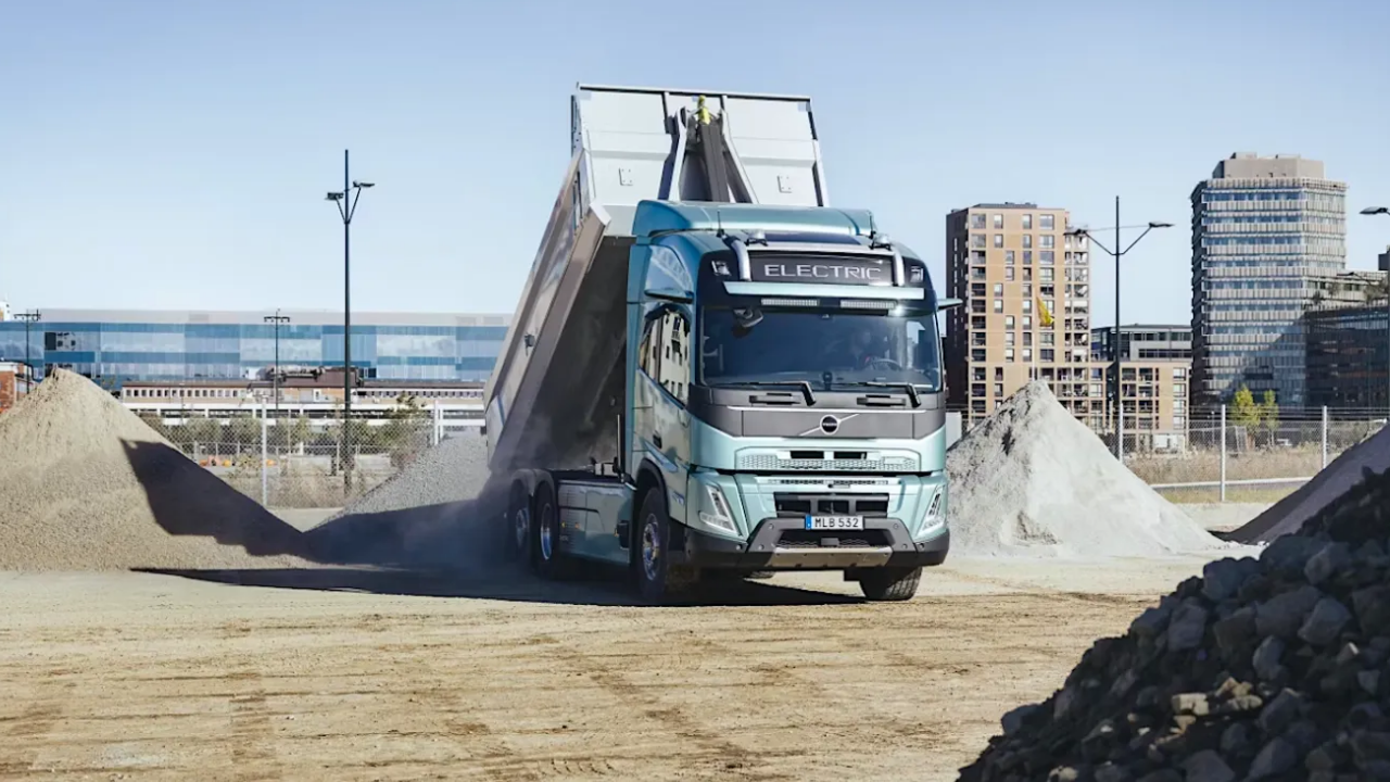 Volvo elektrikli kamyon menzili