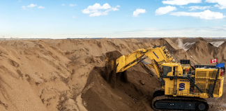 Komatsu PC9000-12 elektrikli ekskavatör