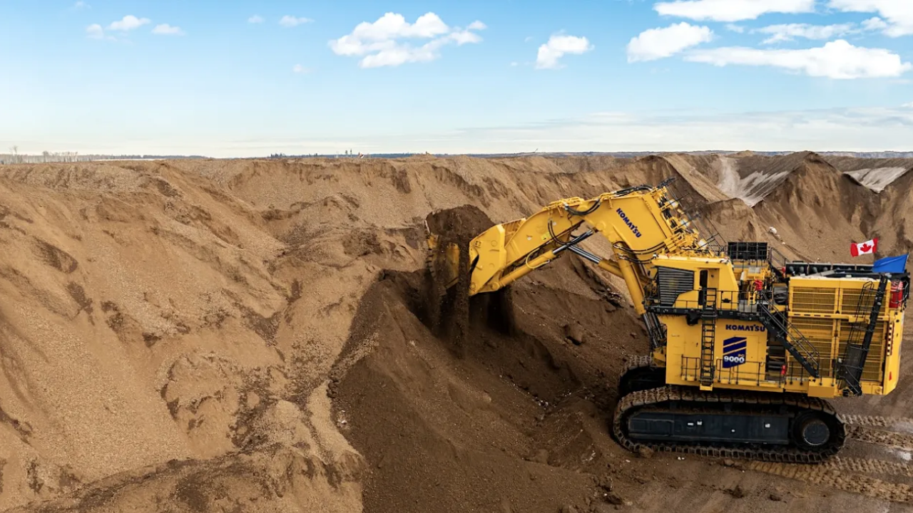 Komatsu PC9000-12 elektrikli ekskavatör