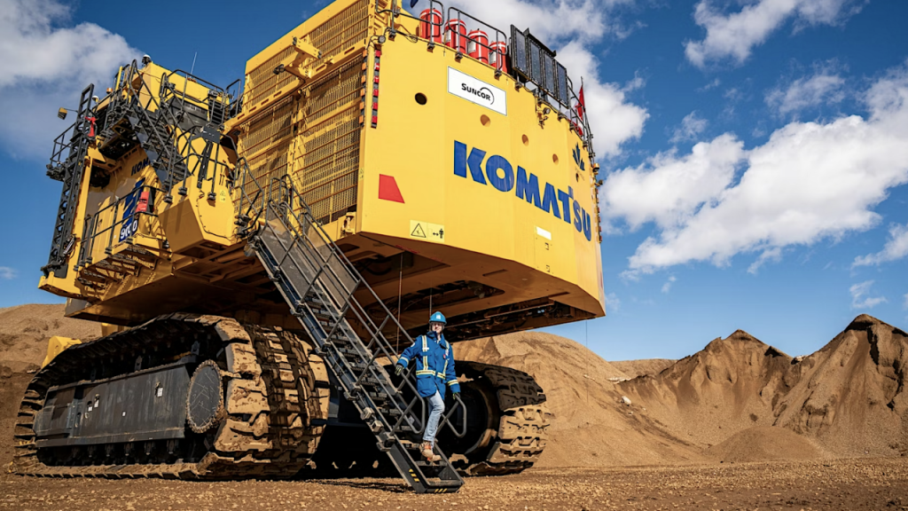 Komatsu PC9000-12 elektrikli ekskavatör