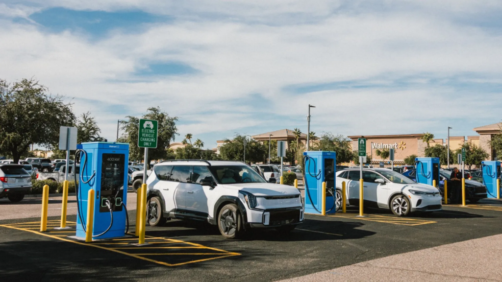 Walmart ABB 400 kW şarj ünitesi