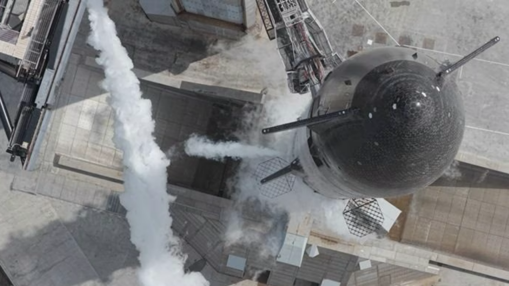 Starship V3 fırlatma rampası
