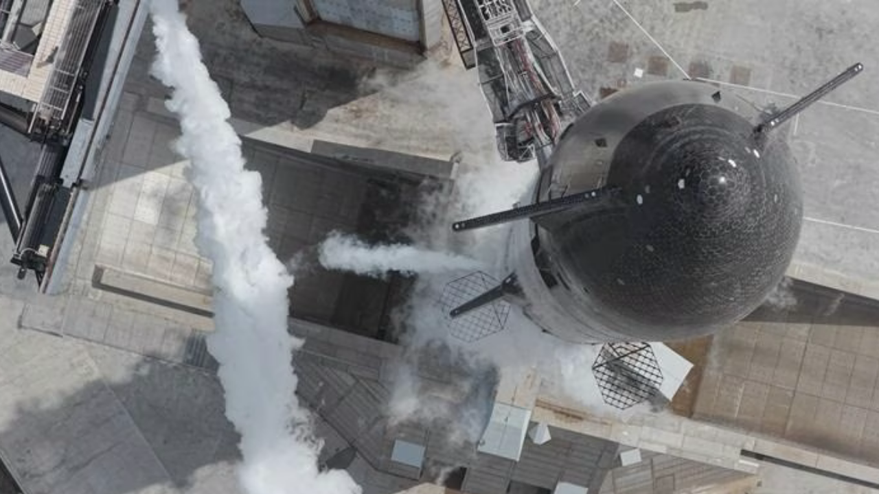 Starship V3 fırlatma rampası