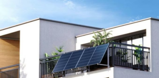 Balkon tipi güneş paneli