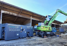 Sennebogen elektrikli ekskavatör çözümü