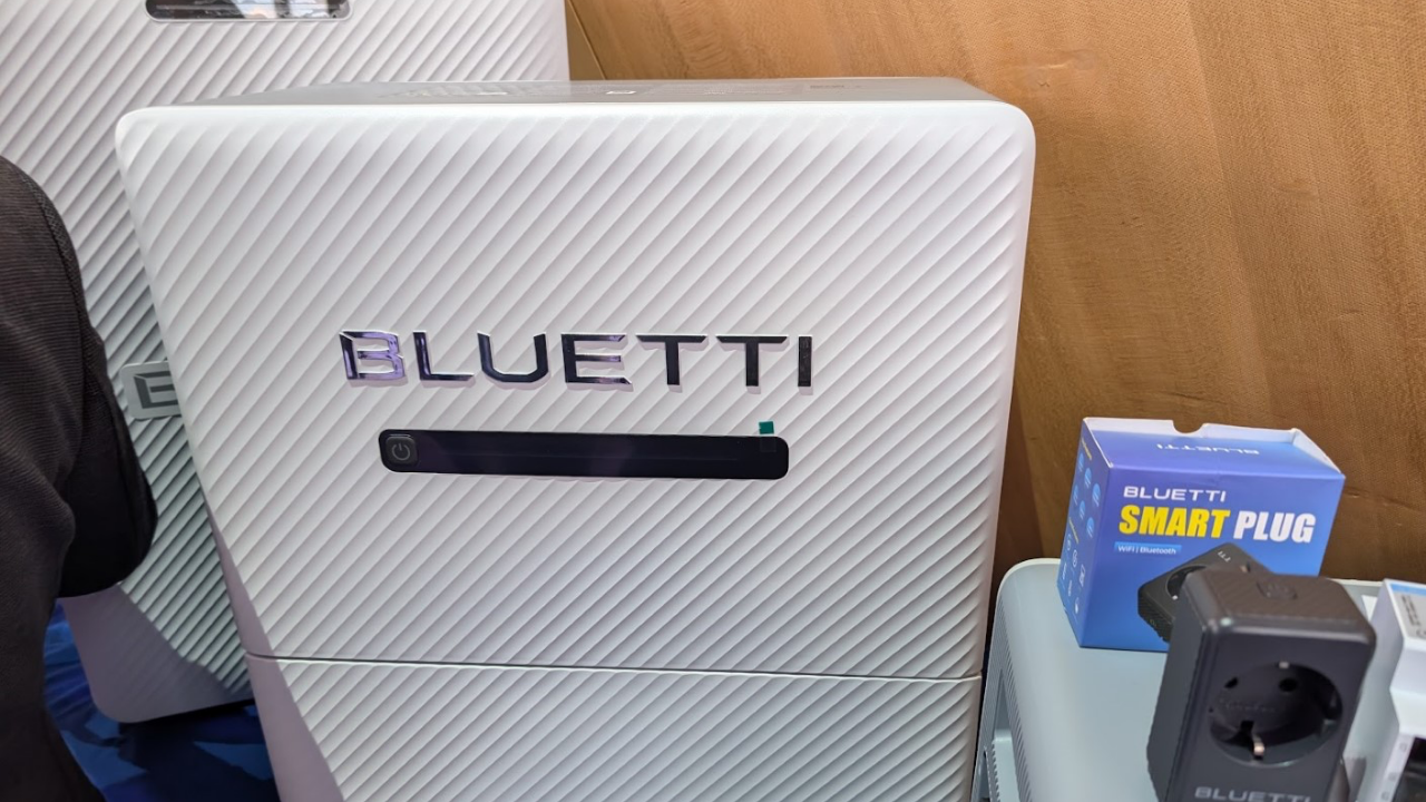 Bluetti balkon güneş sistemi