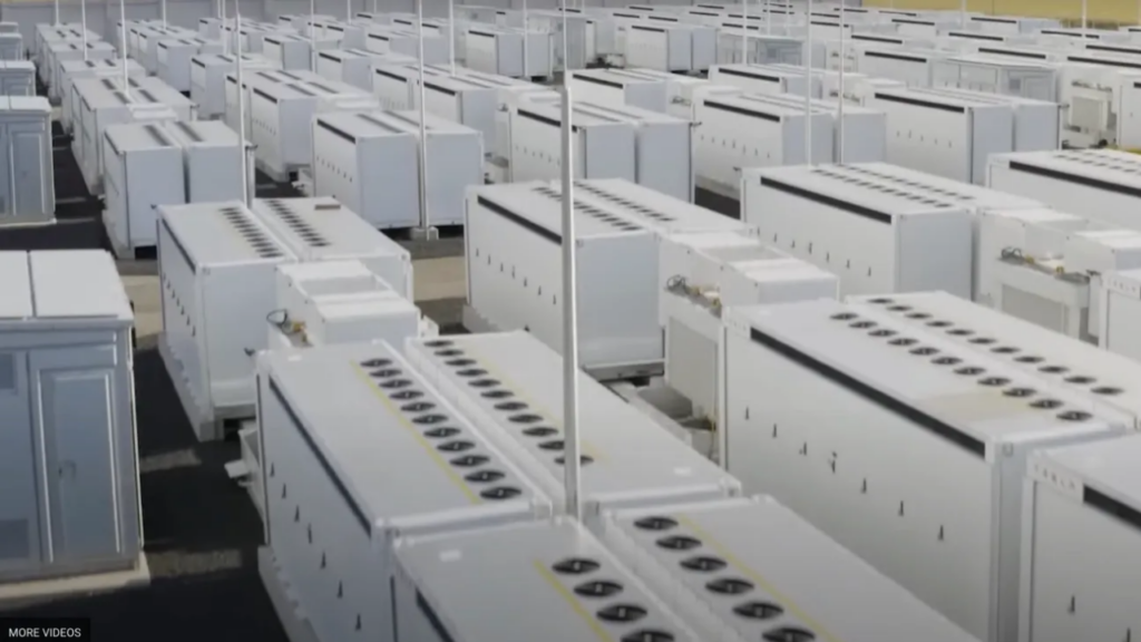 Tesla Megapack batarya depolama