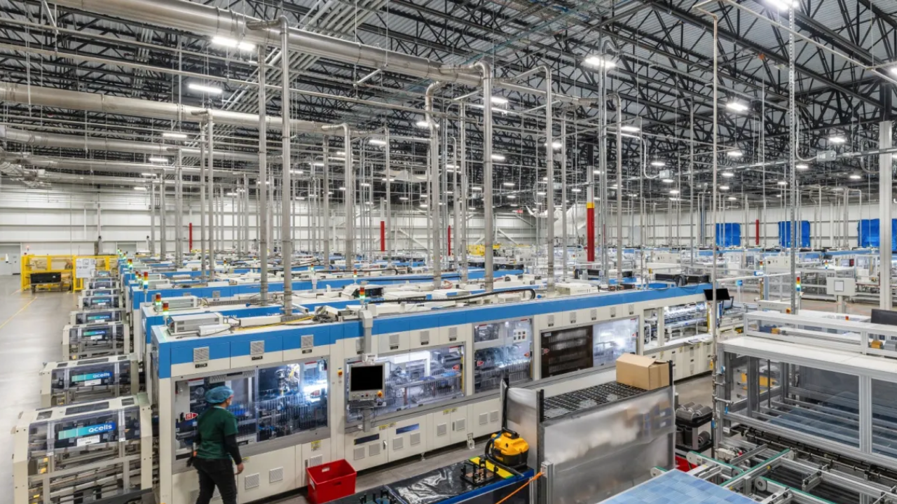 Cartersville güneş paneli fabrikası