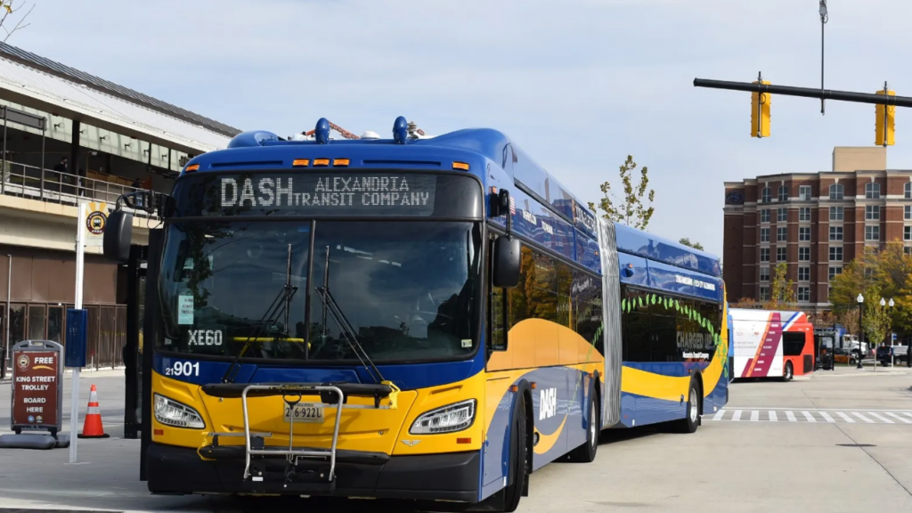 Washington elektrikli otobüs şarjı