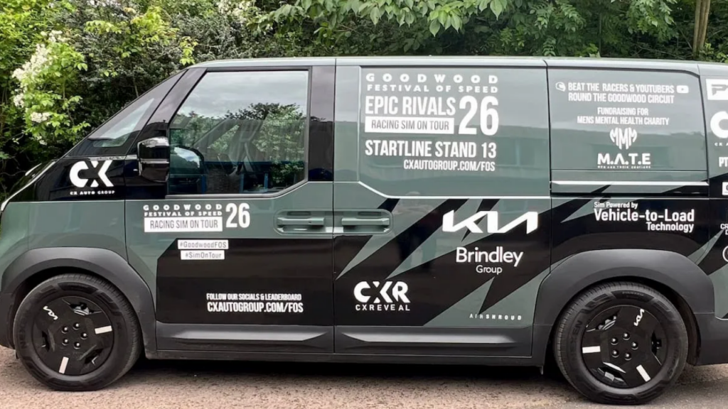 Kia EV van simulatorü