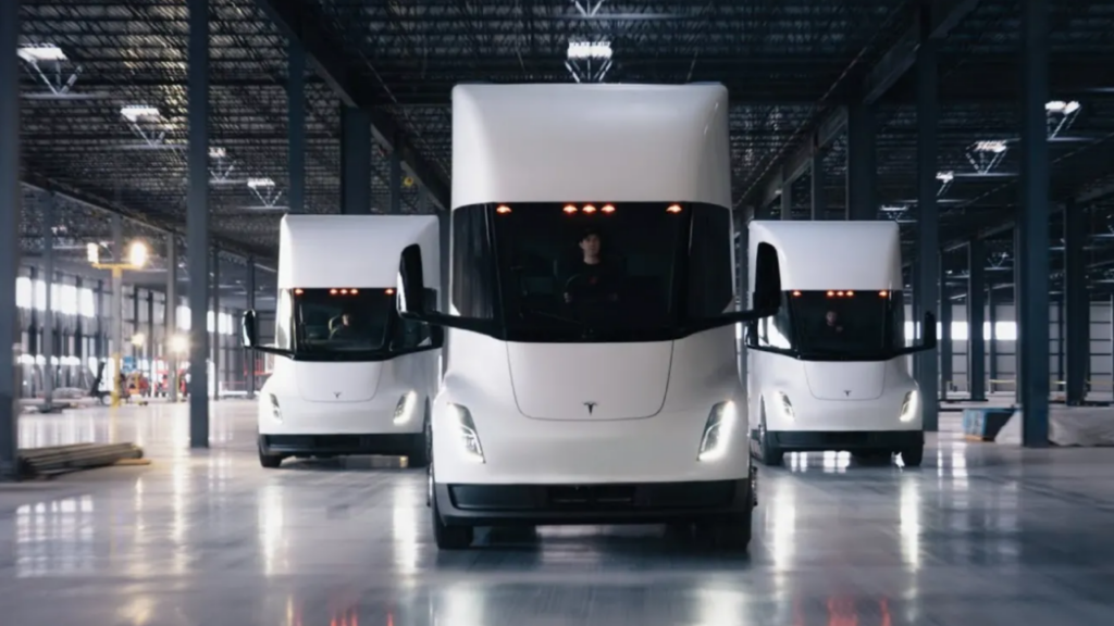 Einride Tesla Semi