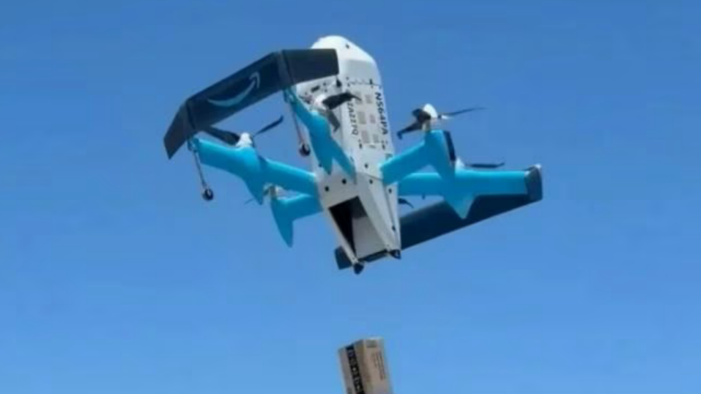 Amazon teslimat dronu