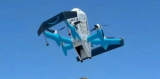 Amazon teslimat dronu