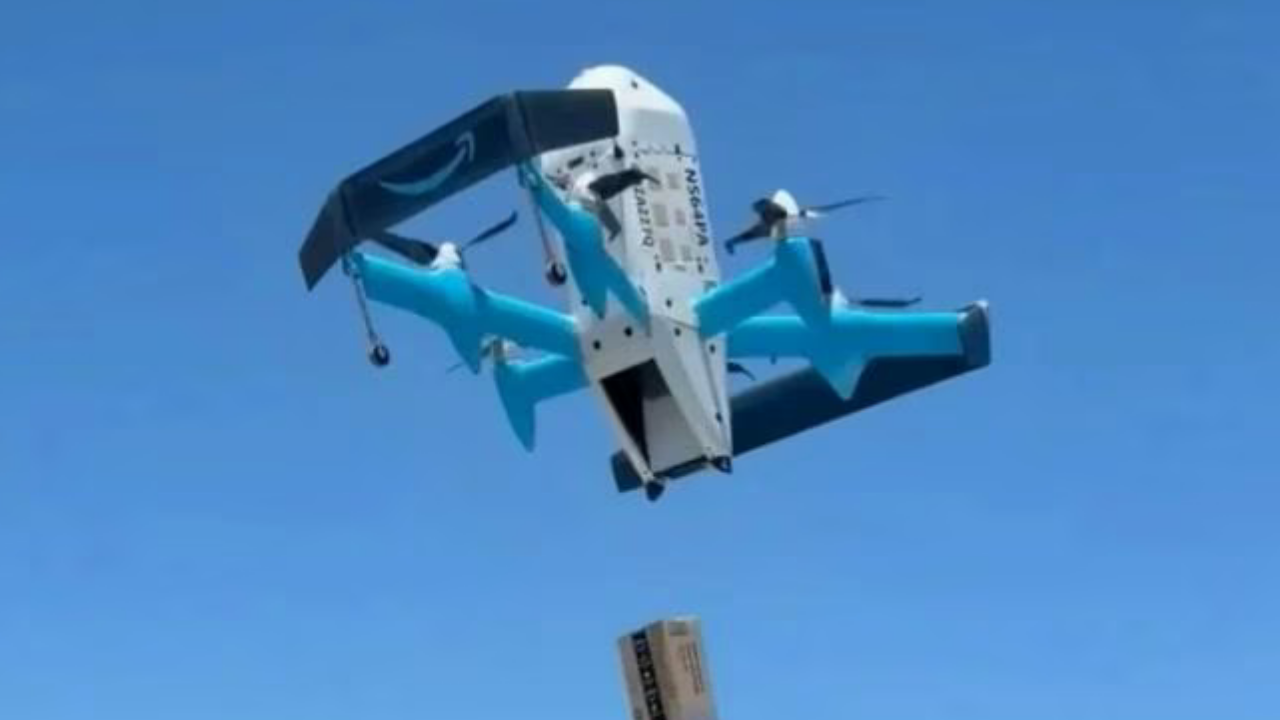 Amazon teslimat dronu
