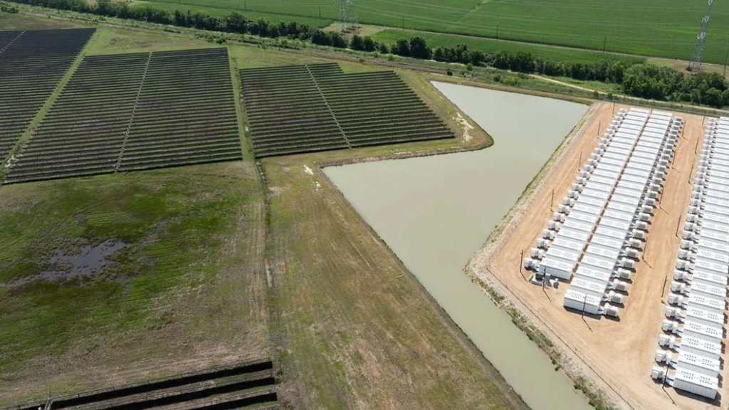 Tesla Megapack Teksas projesi