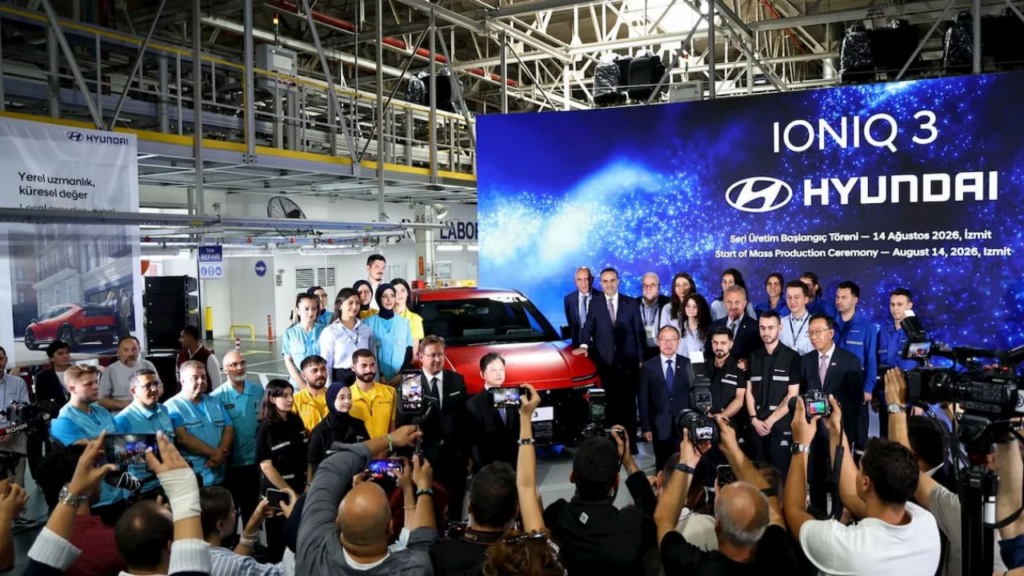 Hyundai Ioniq 3 üretimi