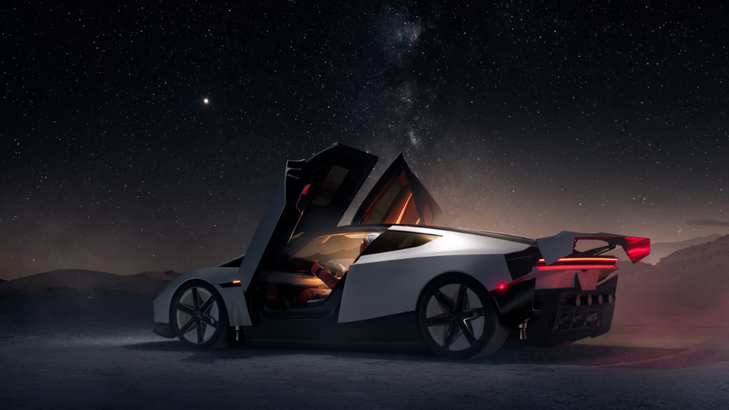 Yeni Tesla Roadster uçan araba